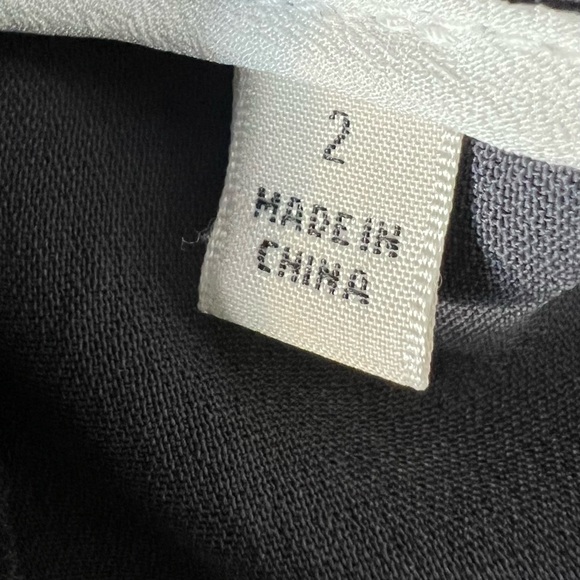 Aritzia Wilfred Geneva High Rise Tie Waist Straight Trouser Anke Pant Sz 2 - Picture 7 of 10